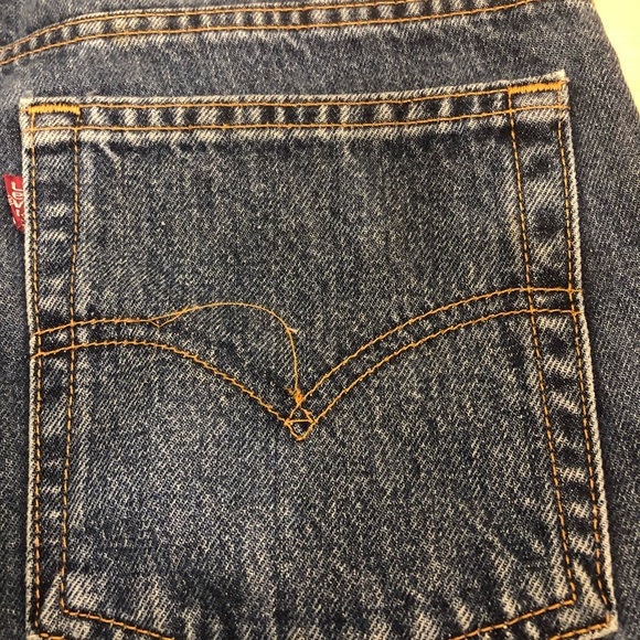 505 slim fit straight leg 11 jr m Levis jeans - Picture 2 of 4